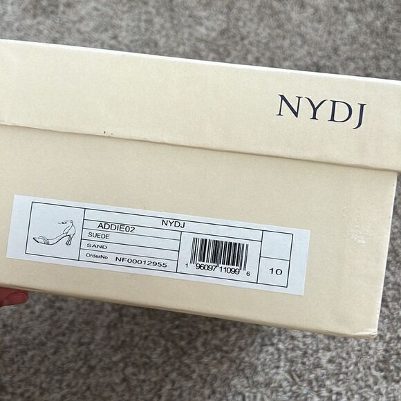 NYDJ • Addie 02 sand suede strappy sandals - Picture 13 of 13